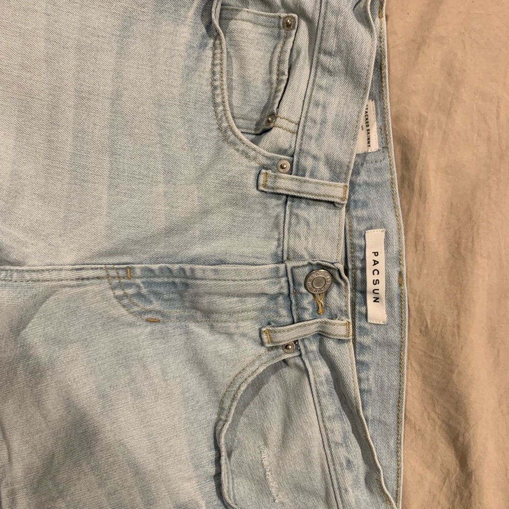Pacsun jeans stacked skinny